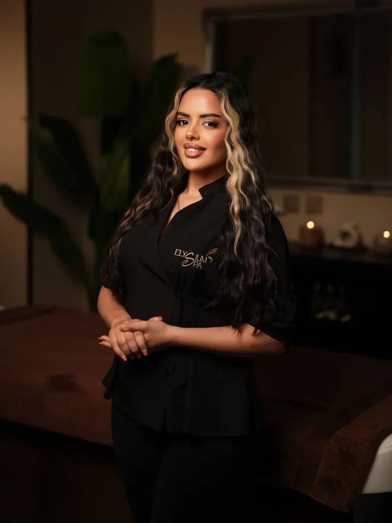 Nour from Belgium, massage therapist at Elysium Premium Spa, Business Bay